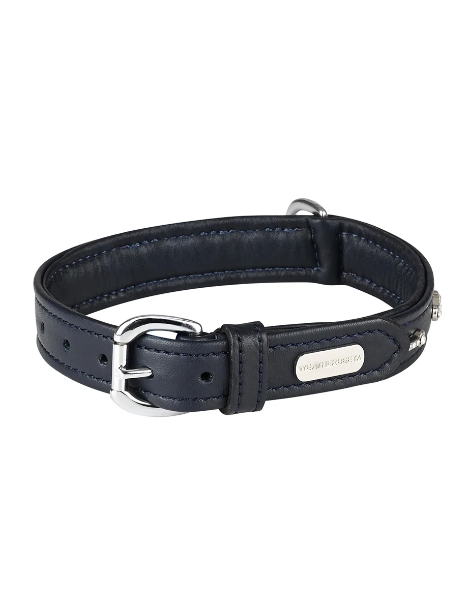 Soft Leather Bones Collar
