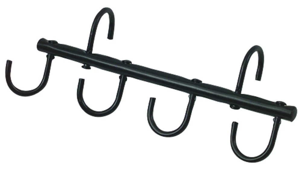 4 Hook Metal Tack Rack