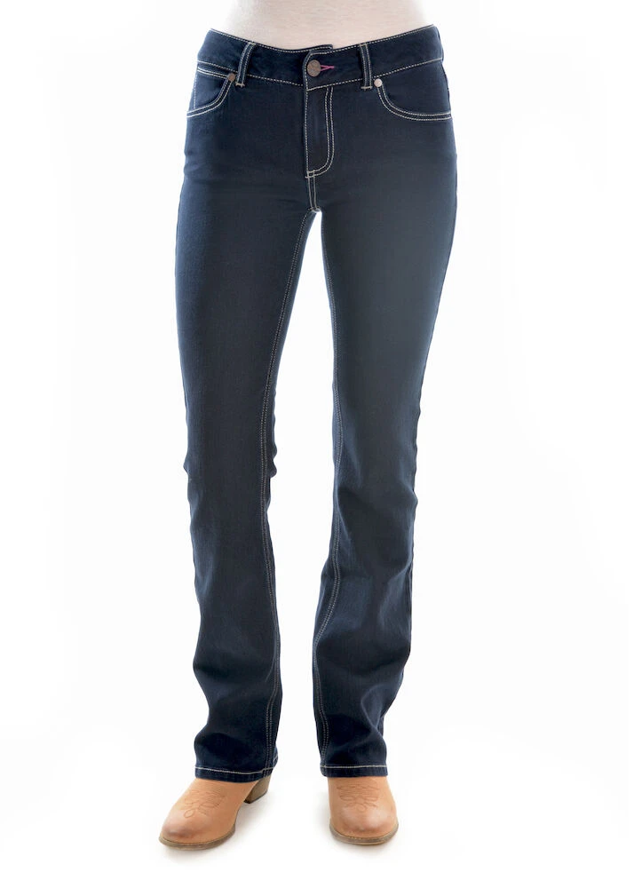 Womens Mid Rise Jean