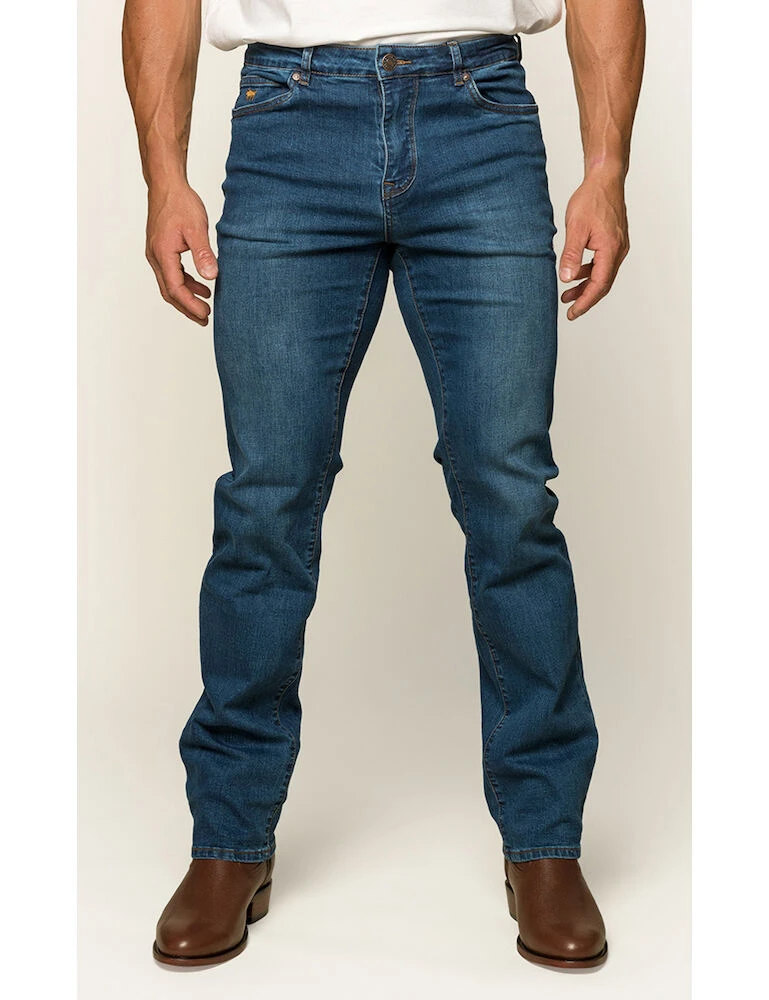 Mitchell Mens Straight Leg Jeans