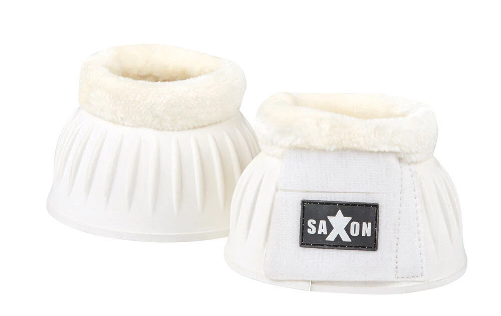 Fleece Trim Rubber Bell Boots