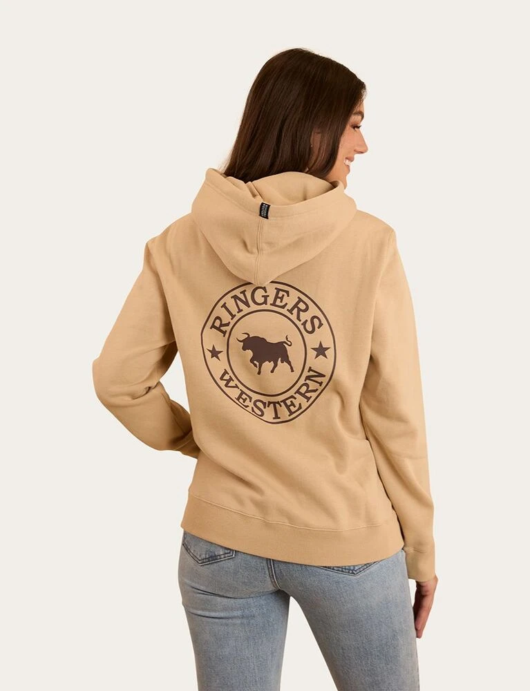 Signature Bull Womens Pullover Hoodie