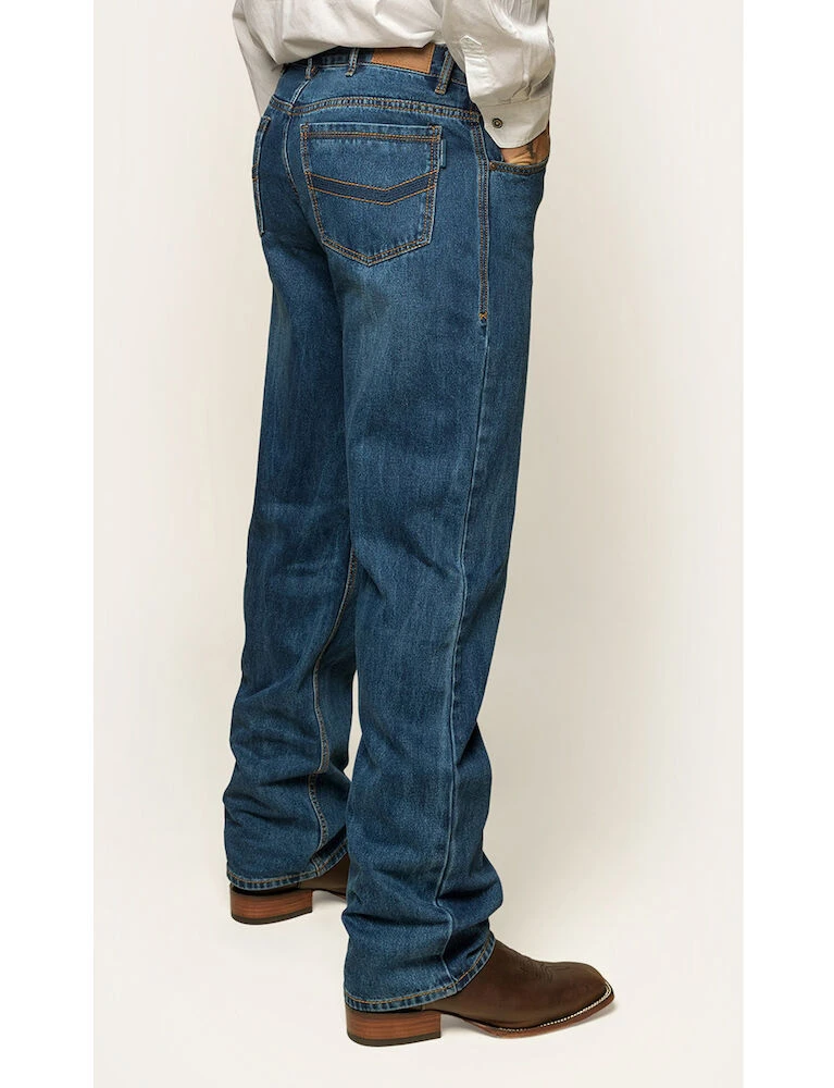 Station Hill Mens Relaxed Fit Jeans