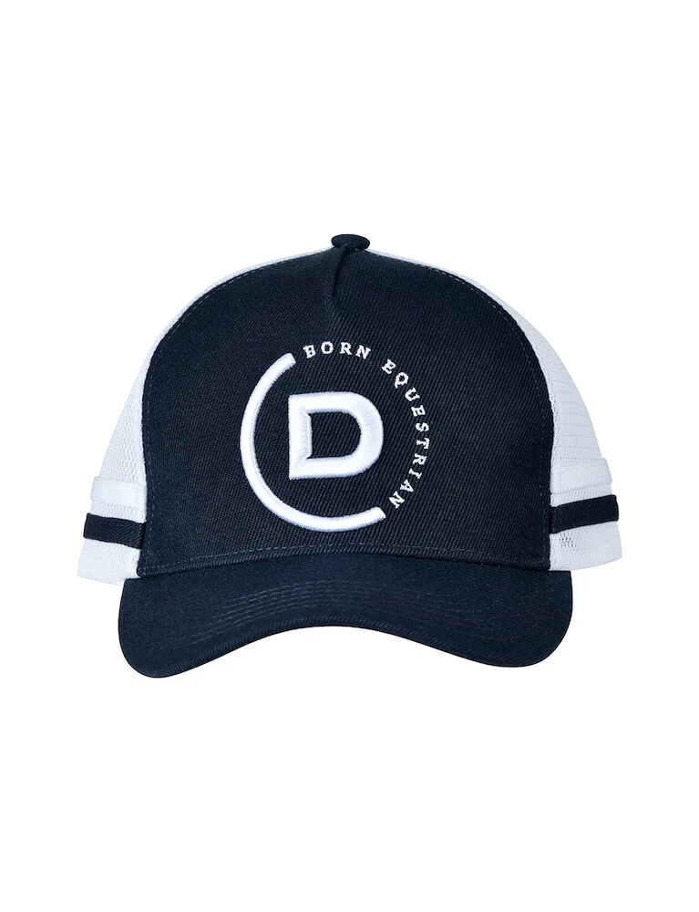 Twill Stripped Trucker Cap