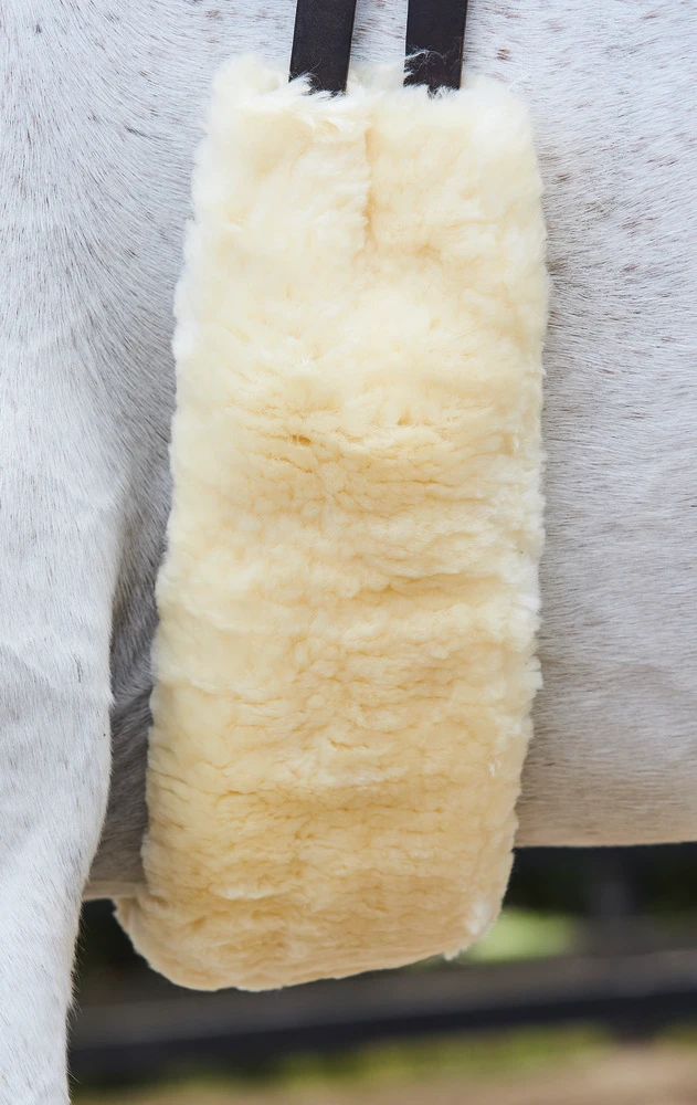 Merino Sheepskin Girth Cover