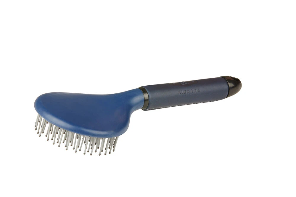 Leather Embossed Mane And Tail Brush