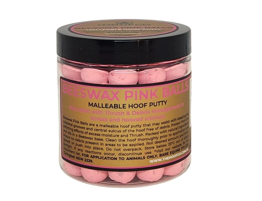 Beeswax Pink Balls