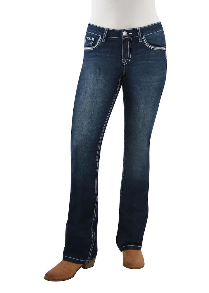 Womens Rhian Bootcut Jeans - 34