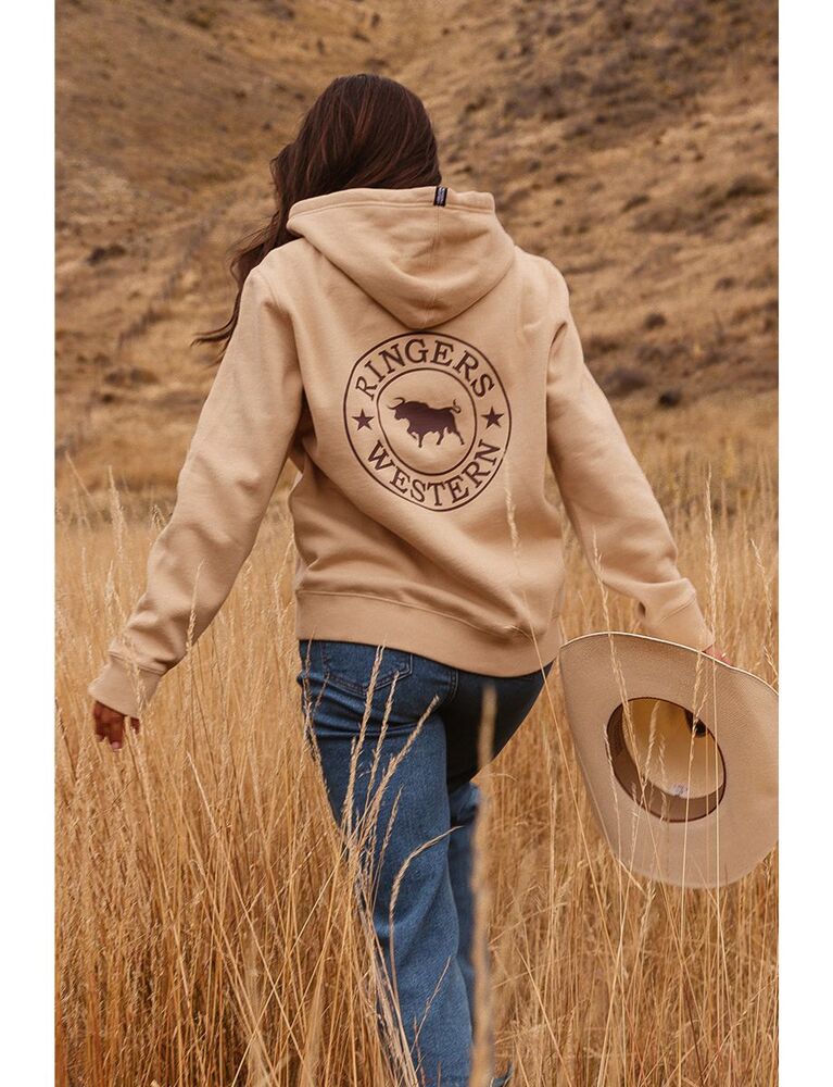 Signature Bull Womens Pullover Hoodie