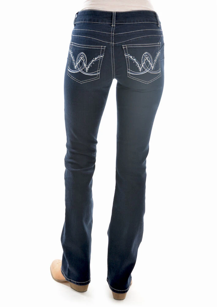 Womens Mid Rise Jean