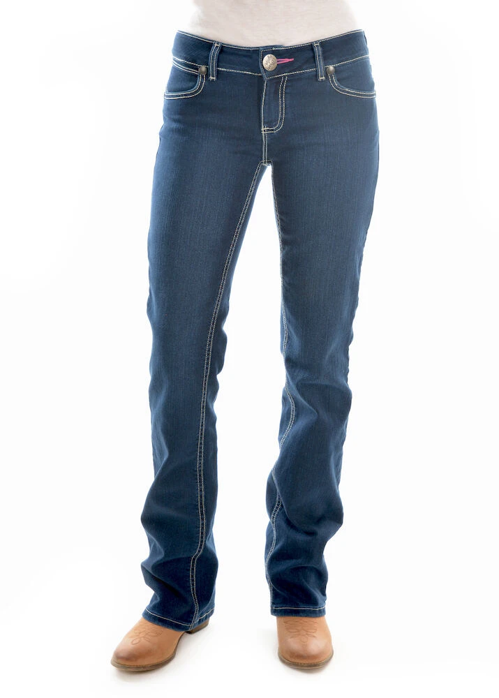 Womens Mid Rise Jean