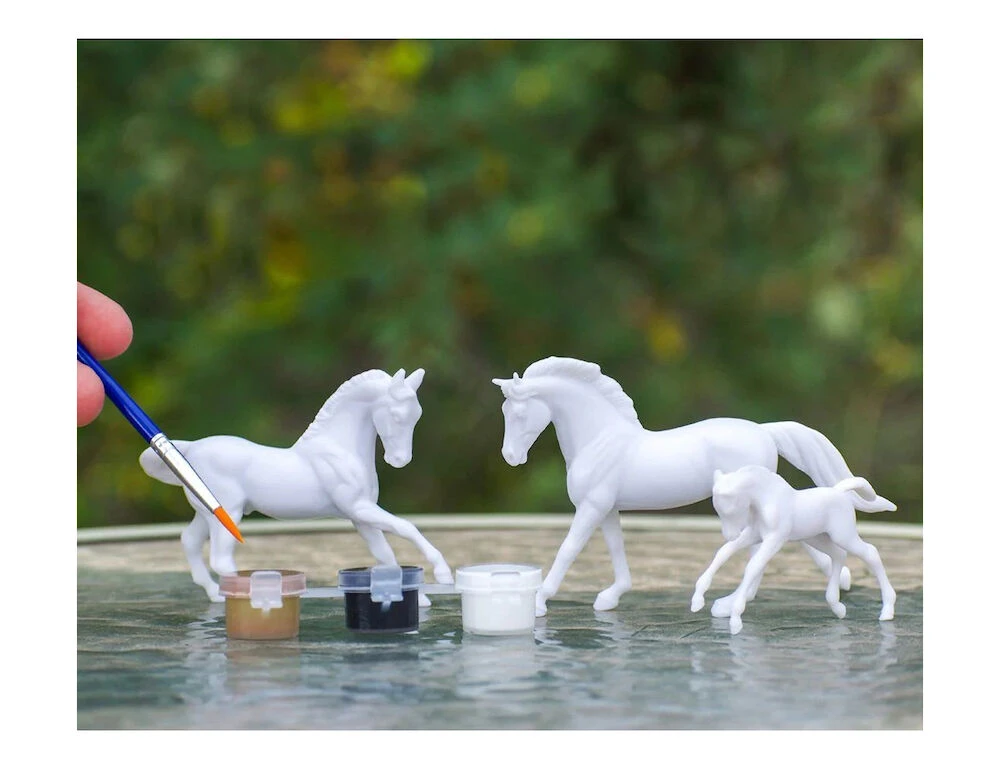Activity Mini Painting Horse Family