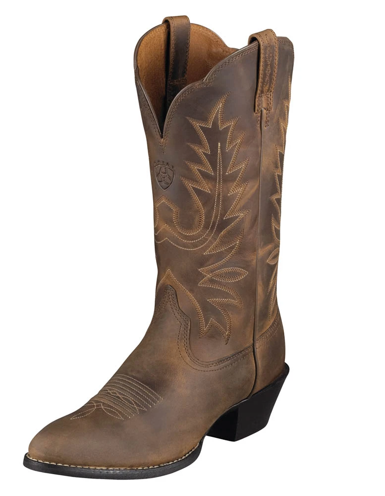 Womens Heritage Western R Toe Boots