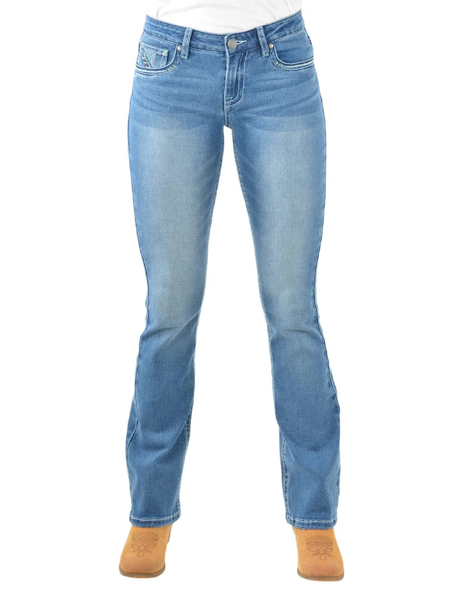 Womens Ziggy Boot Cut Jeans - 34 Leg