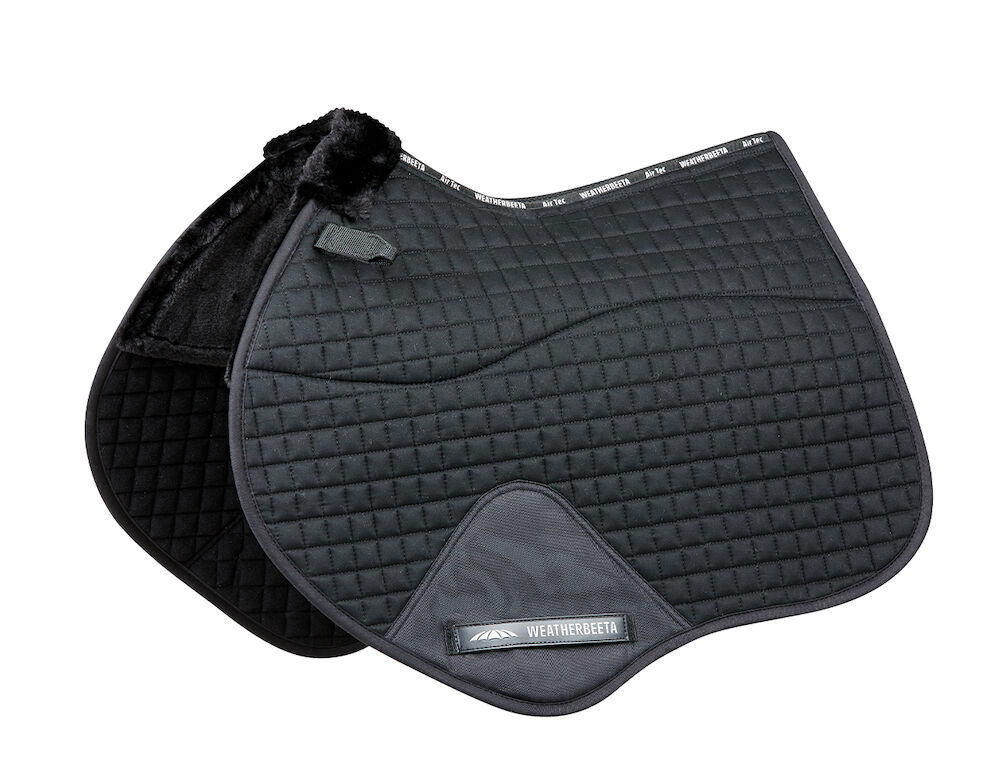 Prime Comfy Fleece Jump Shaped Saddle Pad