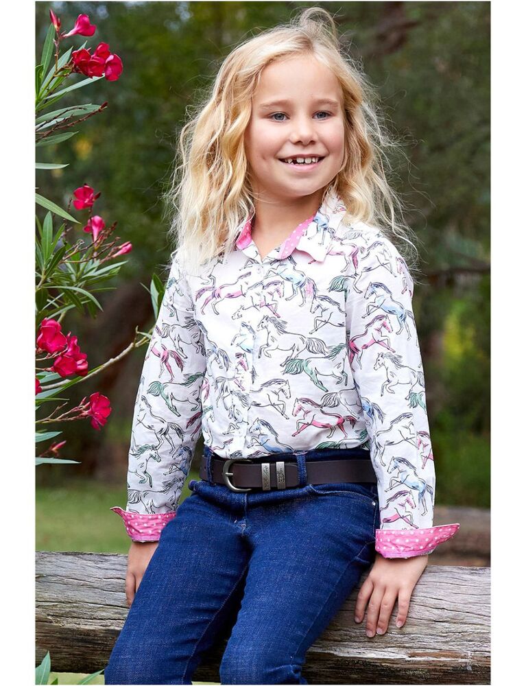 Girls Opal Long Sleeve Shirt