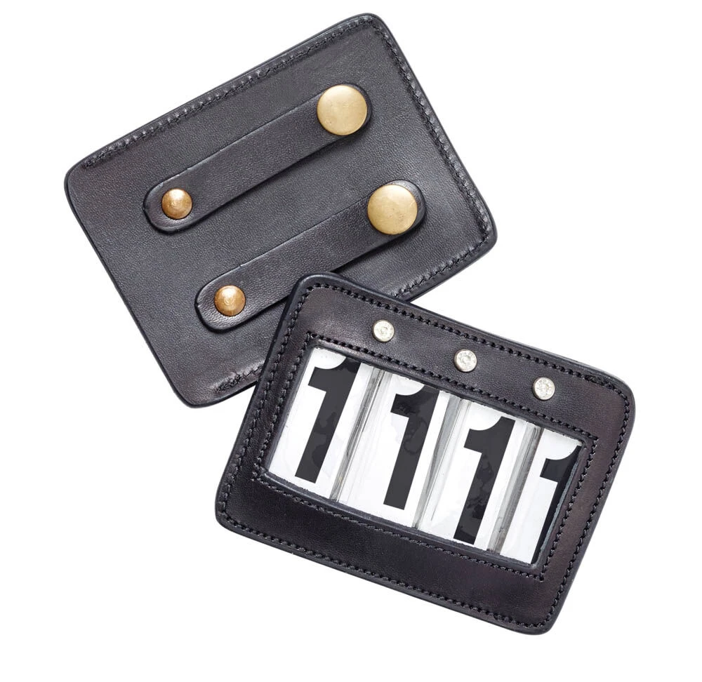 Leather Bling Bridle Number Holder