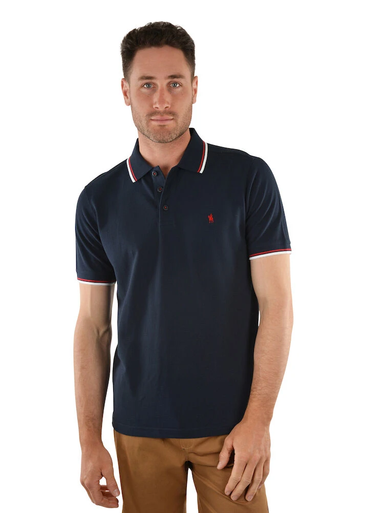 Mens Foster Tailored S\/S Polo