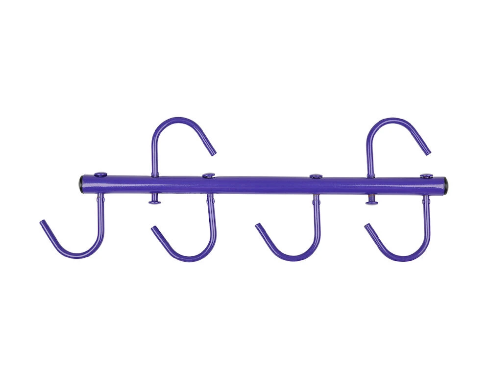4 Hook Metal Tack Rack
