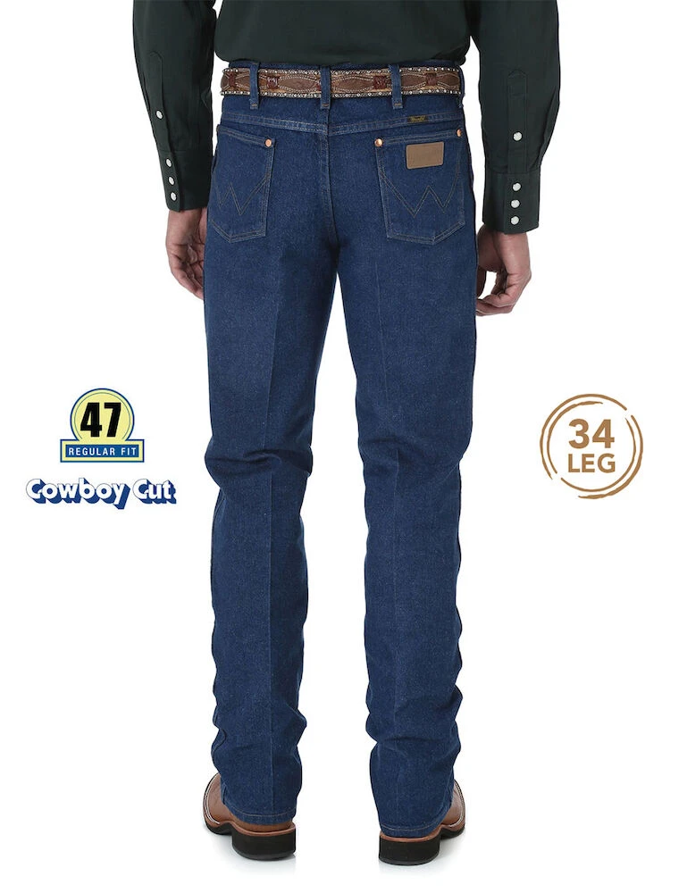 Mens Cowboy Cut Slim Fit Jean