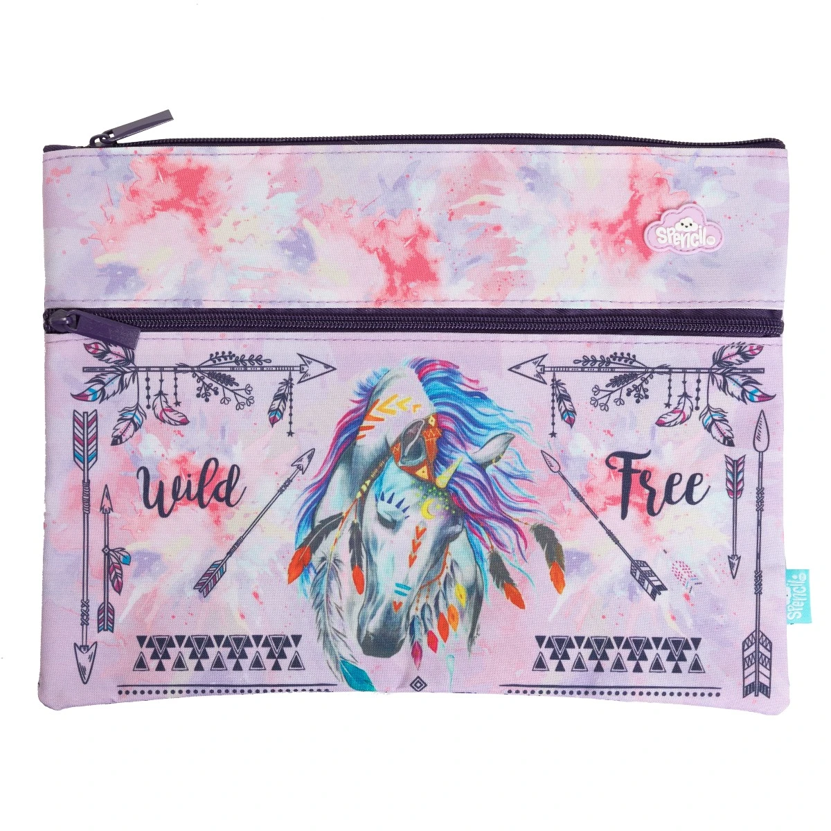 A4 Pencil Case - Dreamcatcher Horse