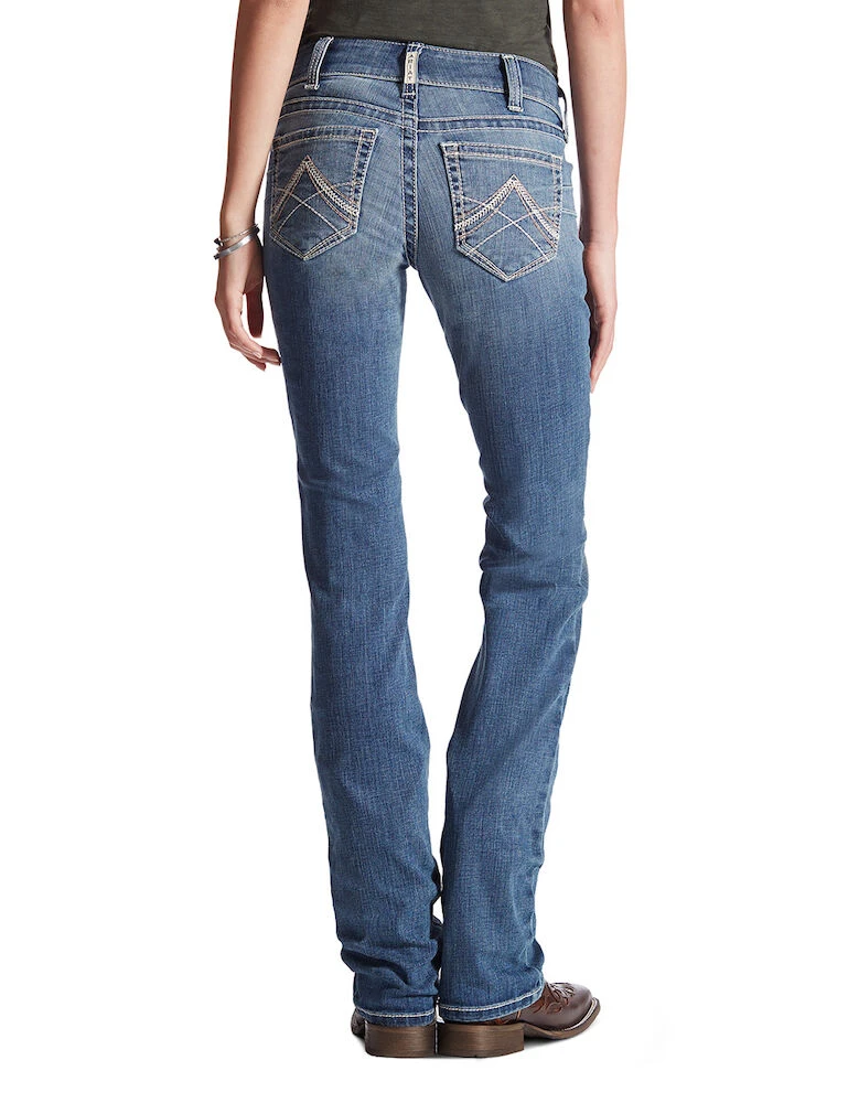 Womens Real Straight Icon Jeans
