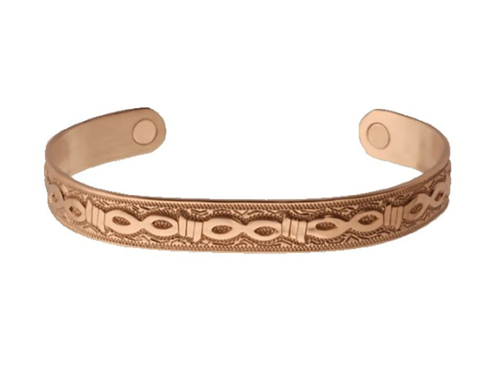 Barb Copper Magnetic Wrist Band