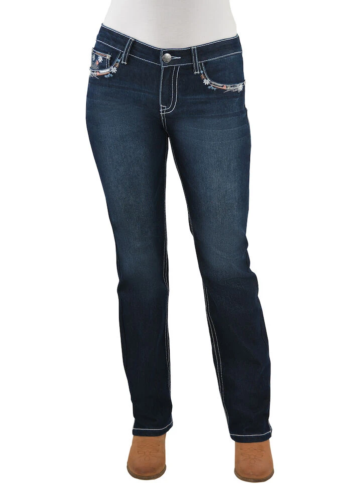 Womens Anjelica Straight Jeans - 32