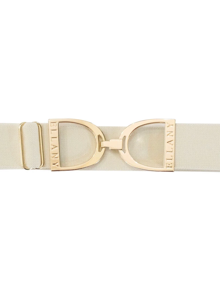 Gold Stirrup Elastic Belt