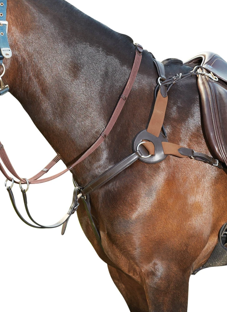 Leather Five Point Breastplate
