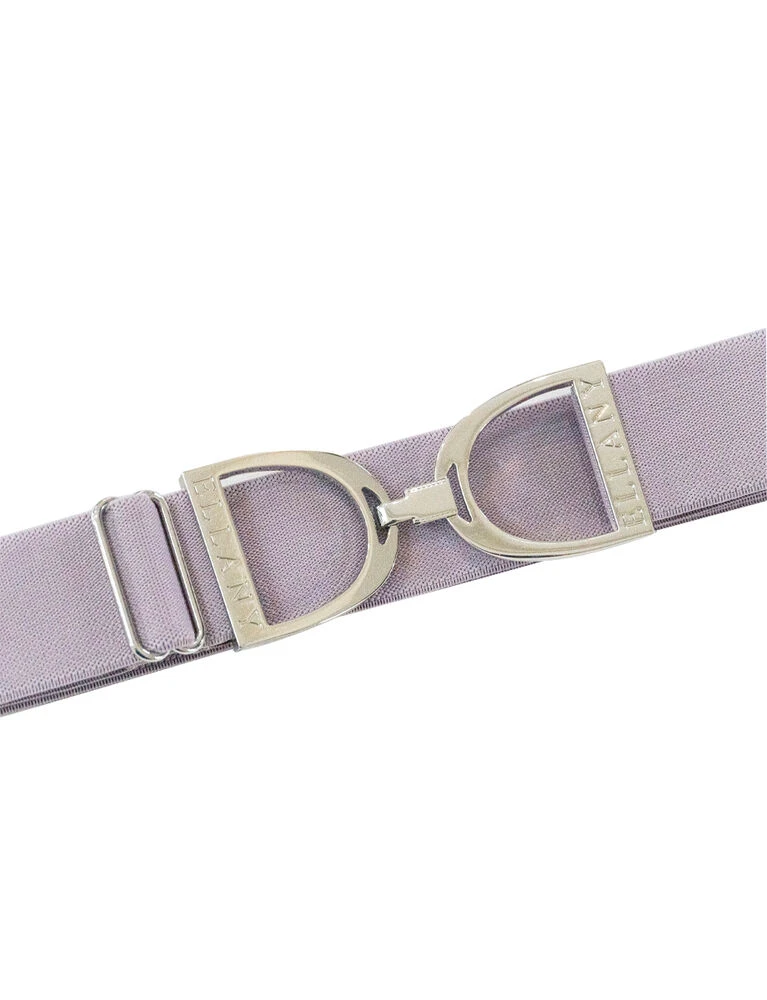 Silver Stirrup Elastic Belt