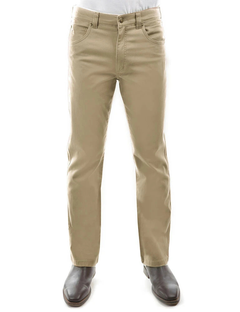 Mens Tailored Moleskin Jeans 32 Leg