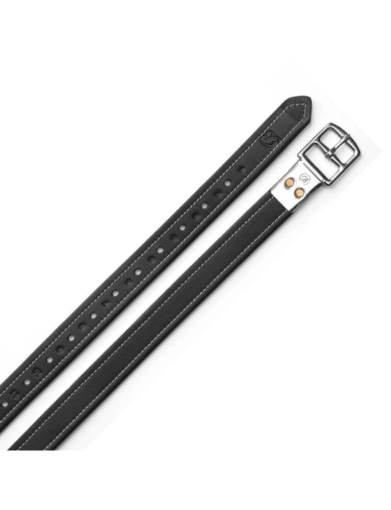 Stirrup Leathers Contrast Stitching
