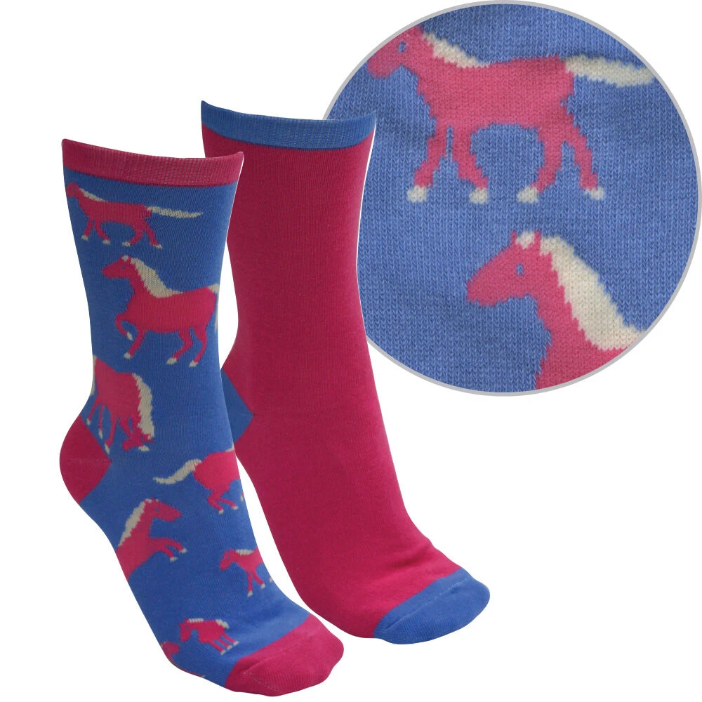 Adults Farmyard Socks Twin Pack