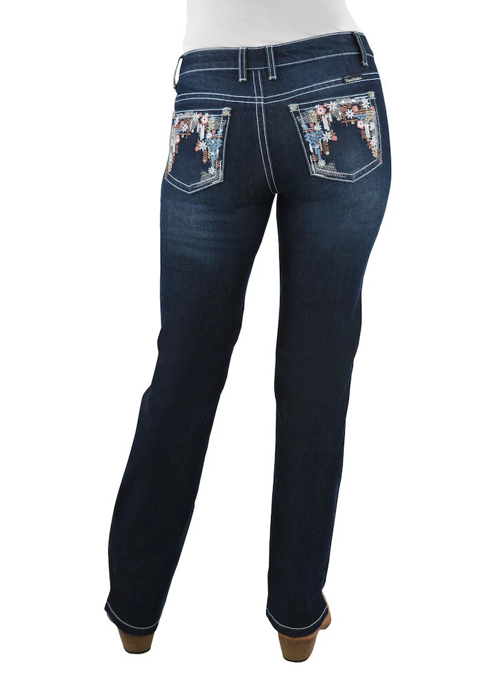 Womens Anjelica Straight Jeans - 32