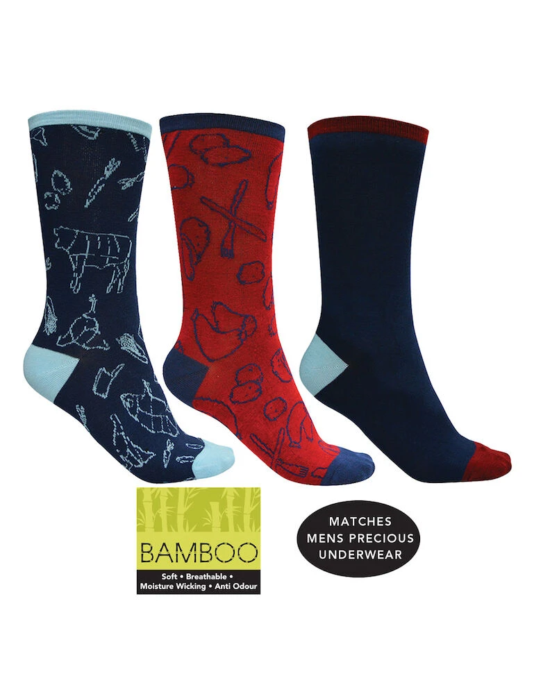 Bamboo Socks 3-Pack