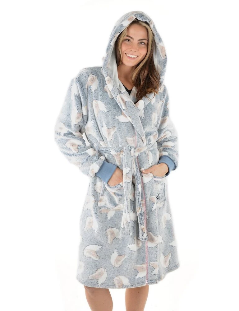Womens Live To Ride Dressing Gown