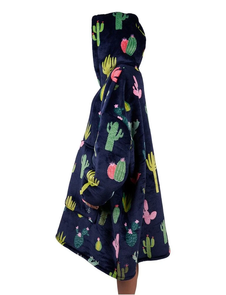 Womens Cactus Snuggle Hoodie