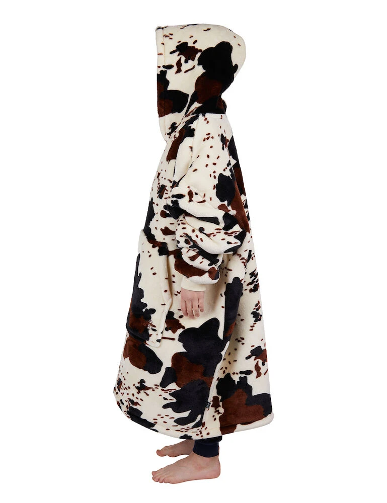 Kids Pw Cow Snuggle Hoodie