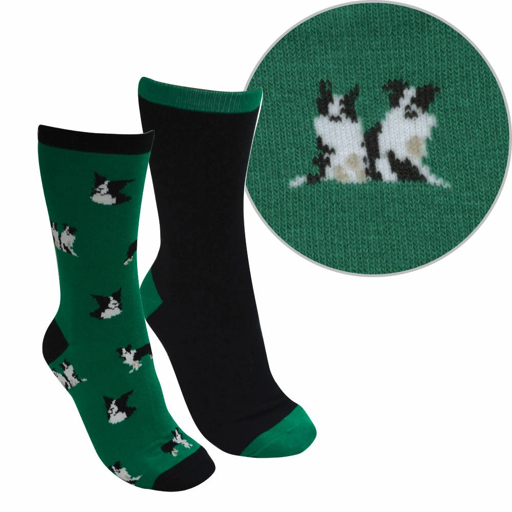 Adults Farmyard Socks Twin Pack