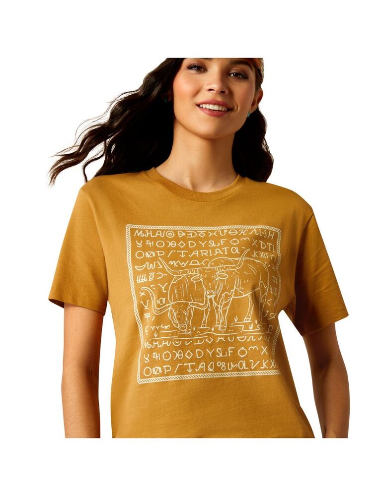 Womens Longhorn Brand Tee