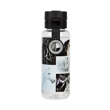 Water Bottle - B&W Horses