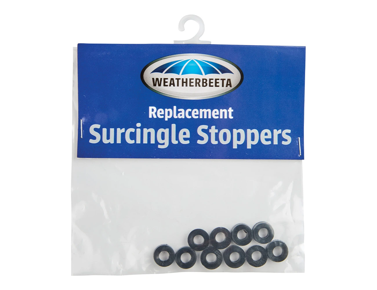 Rubber Surcingle Stoppers 10 Pack