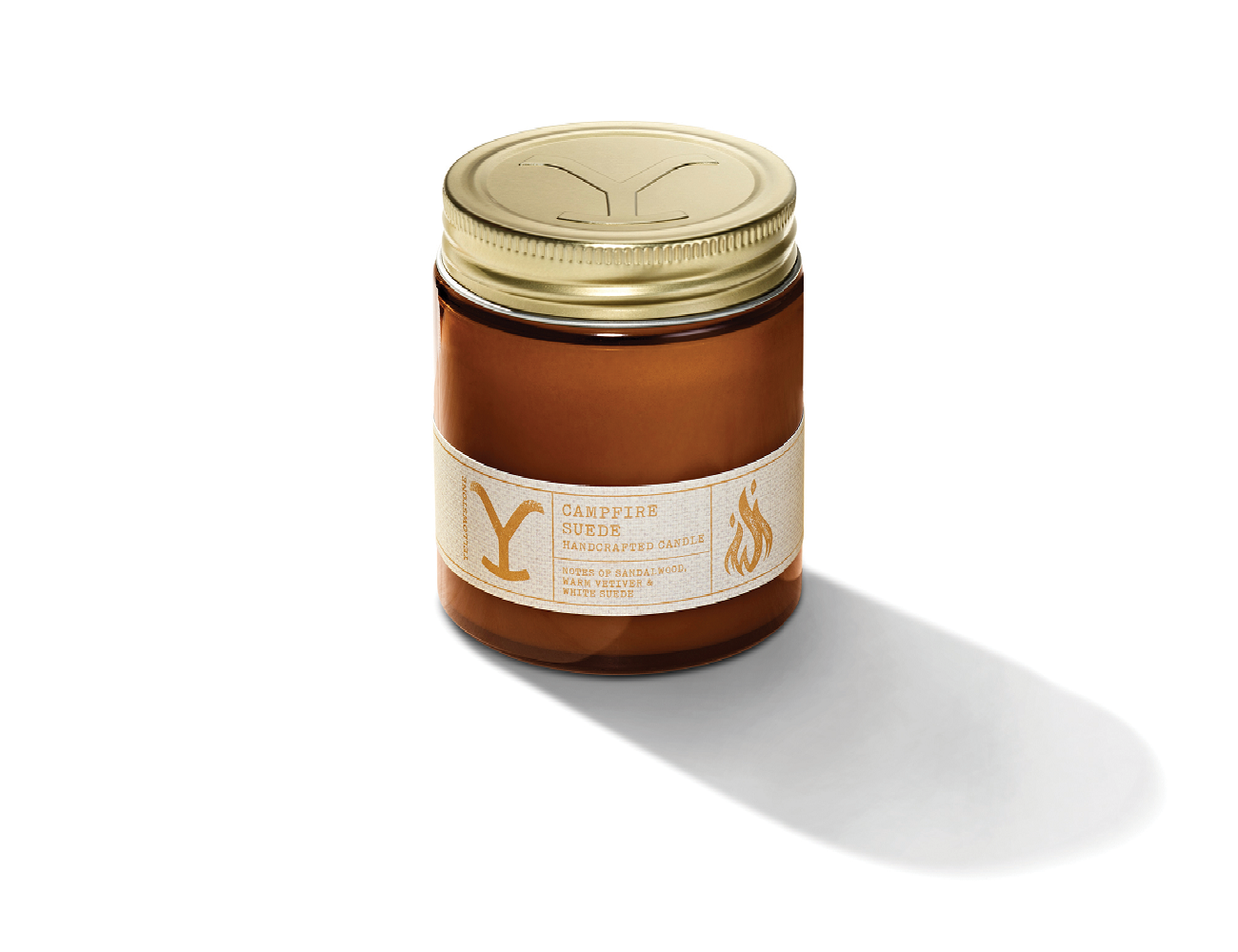 Yellowstone Campfire Suede Wax Candle