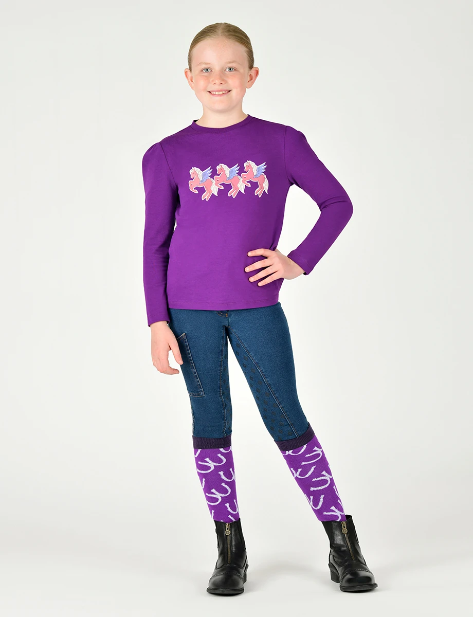 Kids Poppy Puff Sleeve Tee