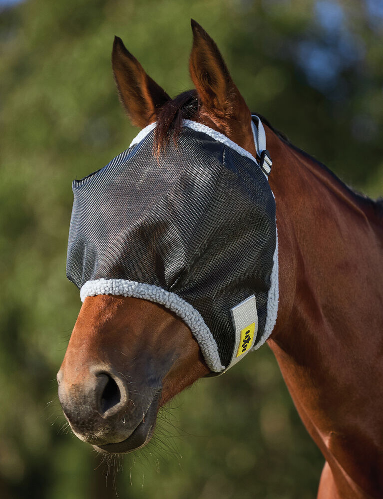 Buzz Away Fly Mask With Fleece
