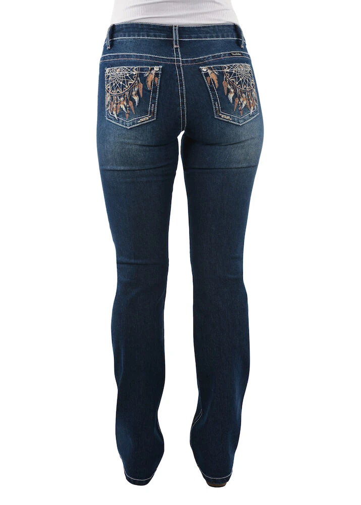 Womens Lola Boot Cut Jean 34 Leg