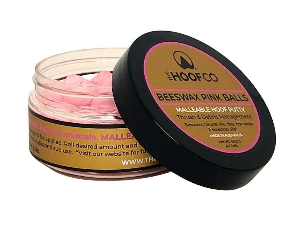 Beeswax Pink Balls