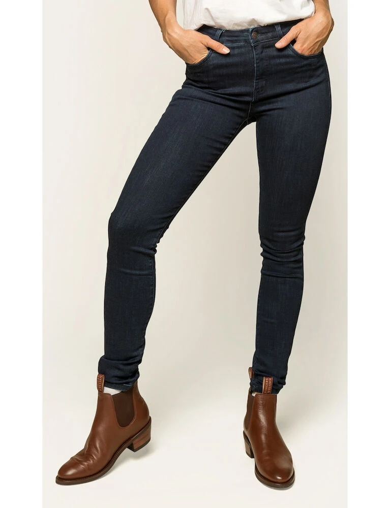 Sammy Womens High Rise Skinny Jeans