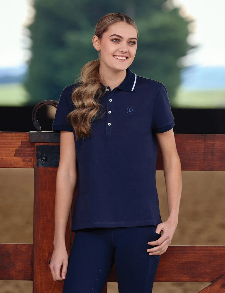 Cotton Pique Short Sleeve Polo